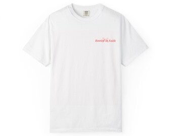 Christian Spring T-shirt | Faith Floral Design