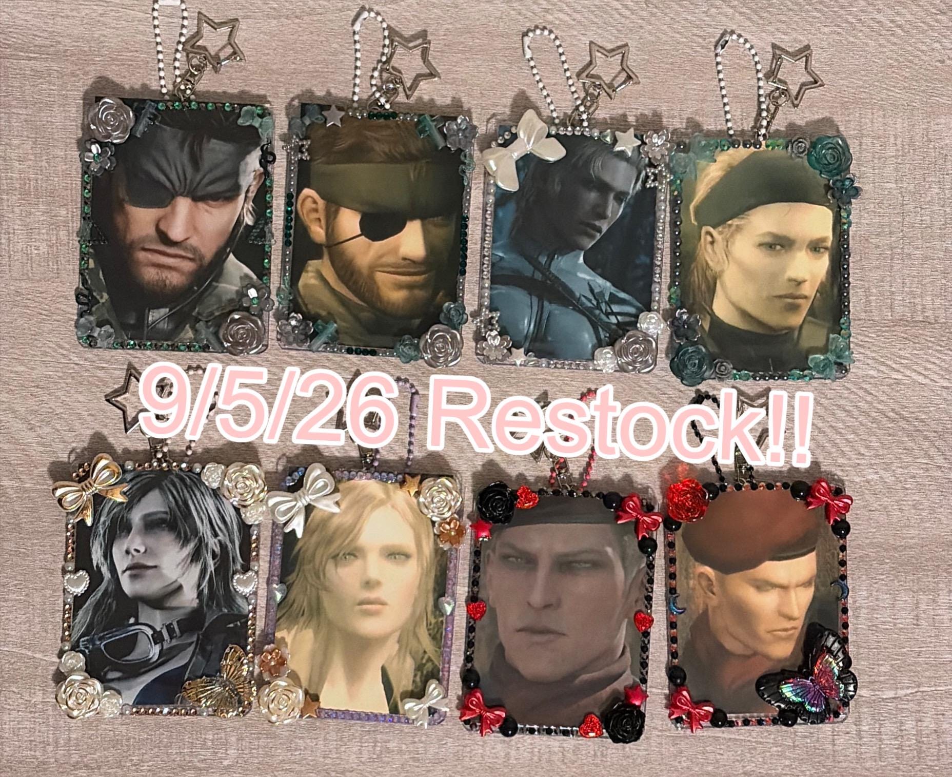 Metal Gear Solid Trading Cards - Etsy