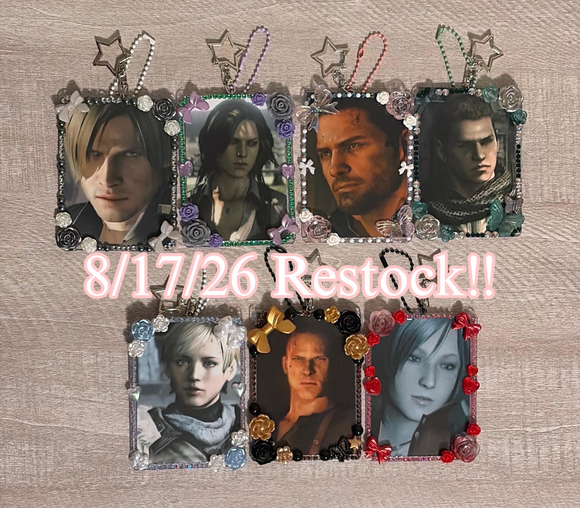 Resident Evil Trading Cards - Etsy