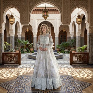 green emerald velvet dress Berylove Women Ivory Sheath Engagement Dress Long Sleeve Ruched Bateau Neck  Bridal Shower Dress With Slit main image 1