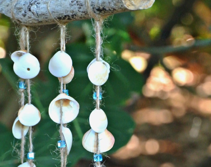 Böhmisches Muschel Windspiel - Natürliche Klänge Für Garten & Wohnung