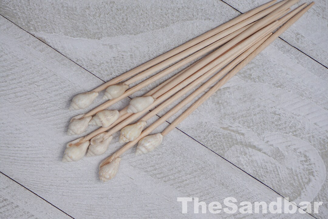 Seashell Toothpicks Hors D'oeuvres Picks Charcuterie Etsy