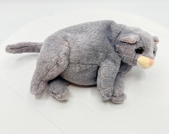 Cama de peluche vintage Dakin Applause Duchesse Pampered Pet para gatos, tipo puf, de 15 cm (6 pulgadas).