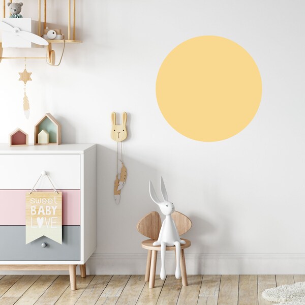 Circle Wall Decals Etsy