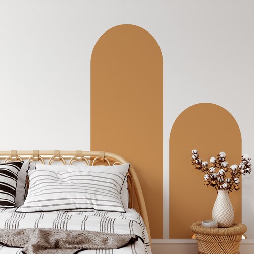 Arch Wall Decal Boho Arch Wall Decal Sticker Peel and Etsy