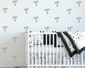 Wall Decals  - Palm Tree Wall Decals - Palm Tree Wall Stickers - Peel and Stick Decals - SD210