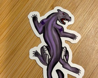 Ravage from Transformers sticker