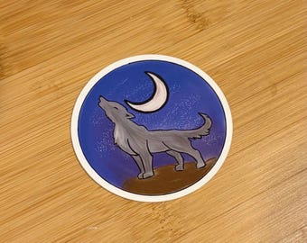 Lone Wolf sticker