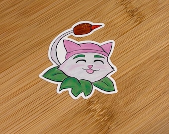 Cattail sticker inspired by Plants vs Zombies