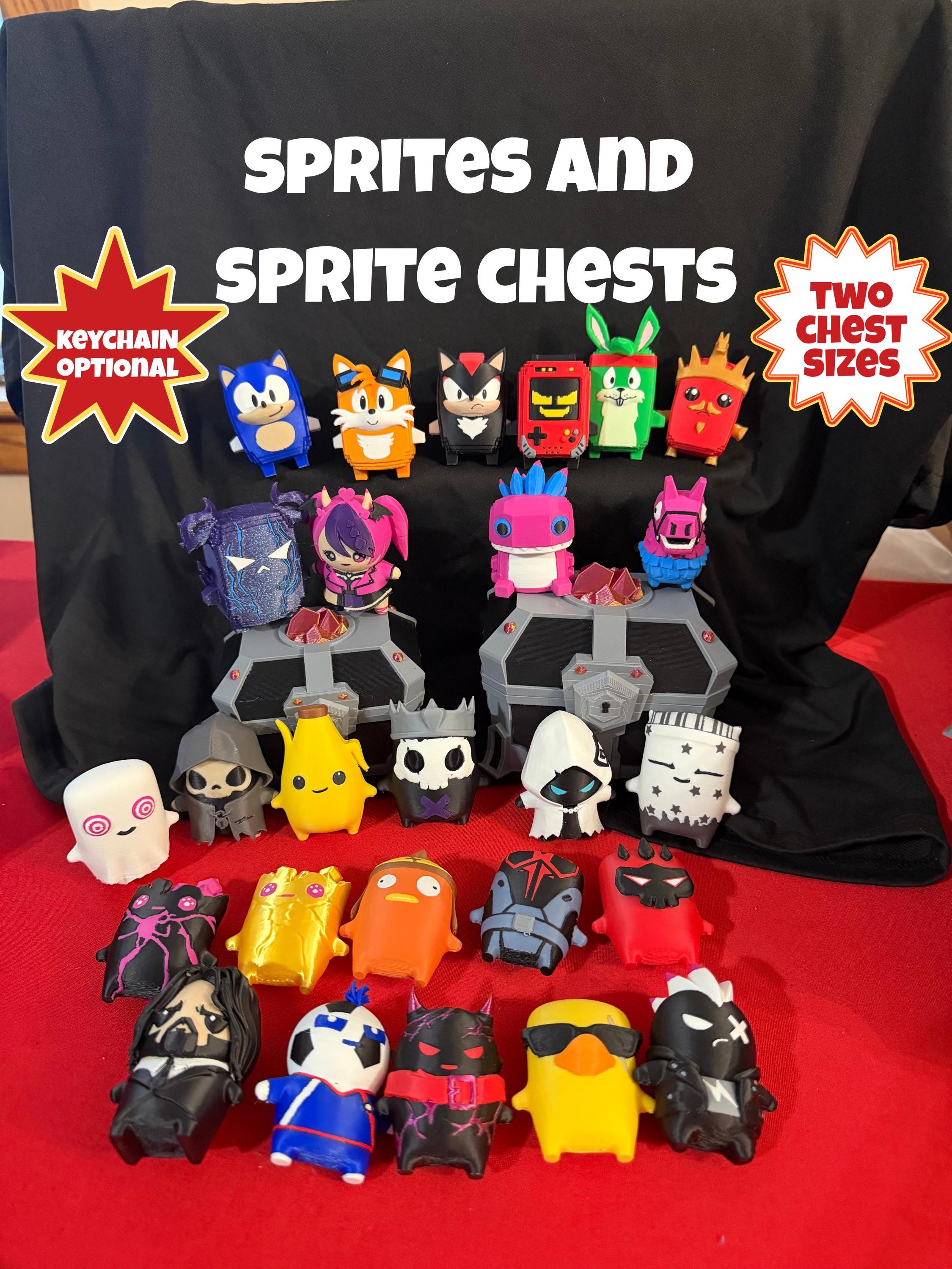 Sprite Chest |fort Sprite Building Figures | Squishy | Battle