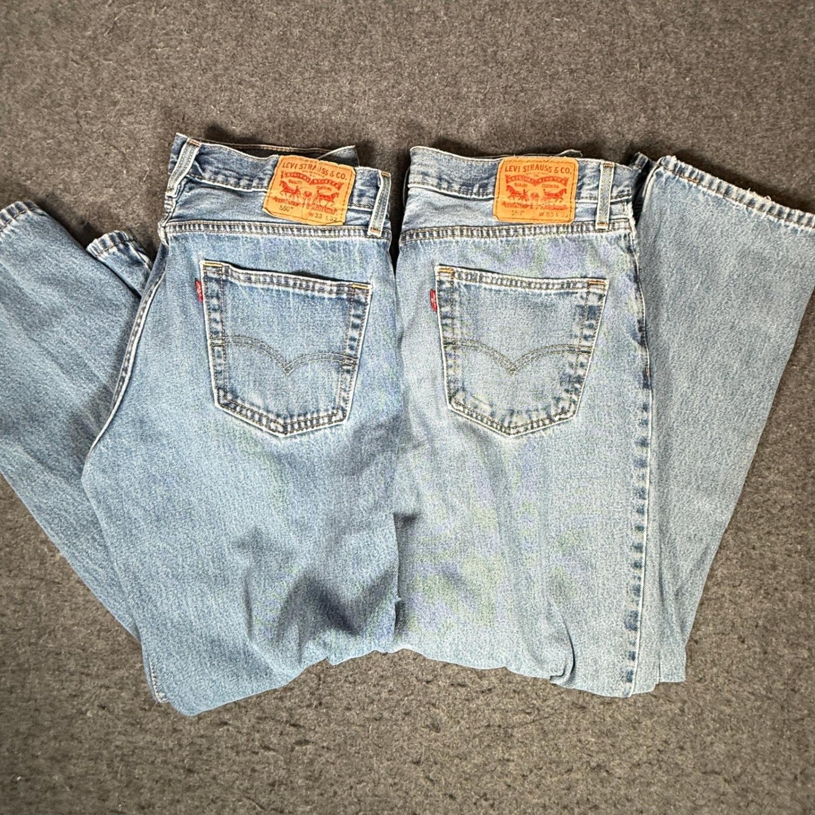 Levis 550 Relaxed Tapered - Etsy Australia