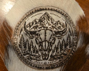 Western Laser Engraving Bundle | 10 Hunting, Ranch Mountain SVG Files | Deer, Elk, Bison, Cabin & Ranch Designs | Laser Ready PNG SVG
