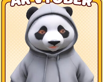 Panda ARVTuber / Seguimiento en tiempo real / Uso de SnapLens / Streamfog / AR Vtuber