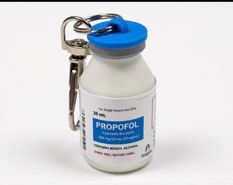Propofol-sleutelhanger