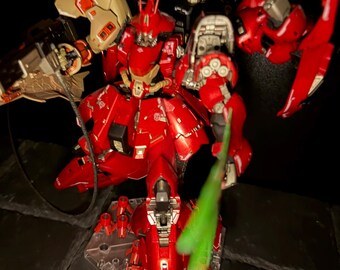 RG SAZABI BUSTER – variant met twee armen voor zware aanvallen (handgeschilderd / kitbash-constructie)