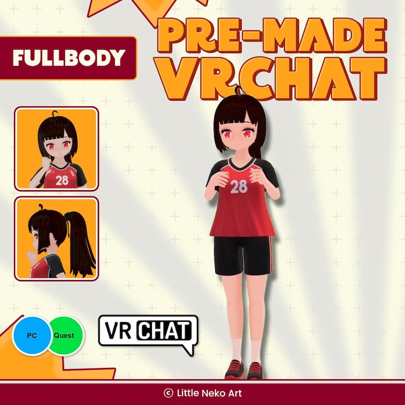 Chibi Avatars Vrchat - Etsy