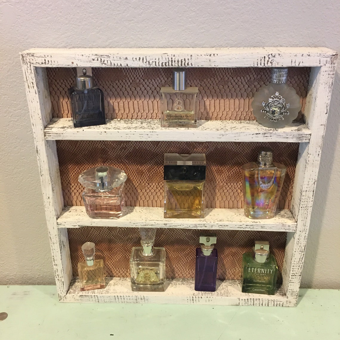 Perfume shelf Etsy