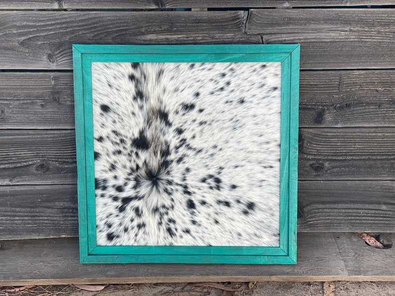 Ceremony Cowhide Branding Frame Etsy