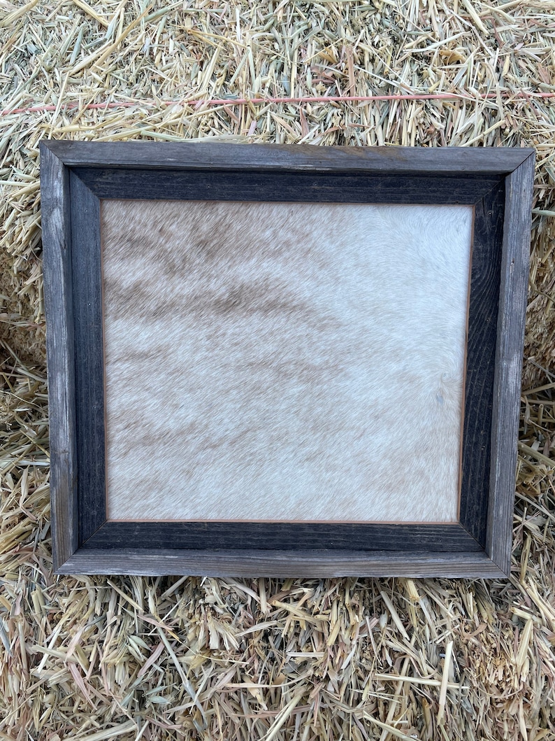 Ceremony Cowhide Branding Frame Etsy
