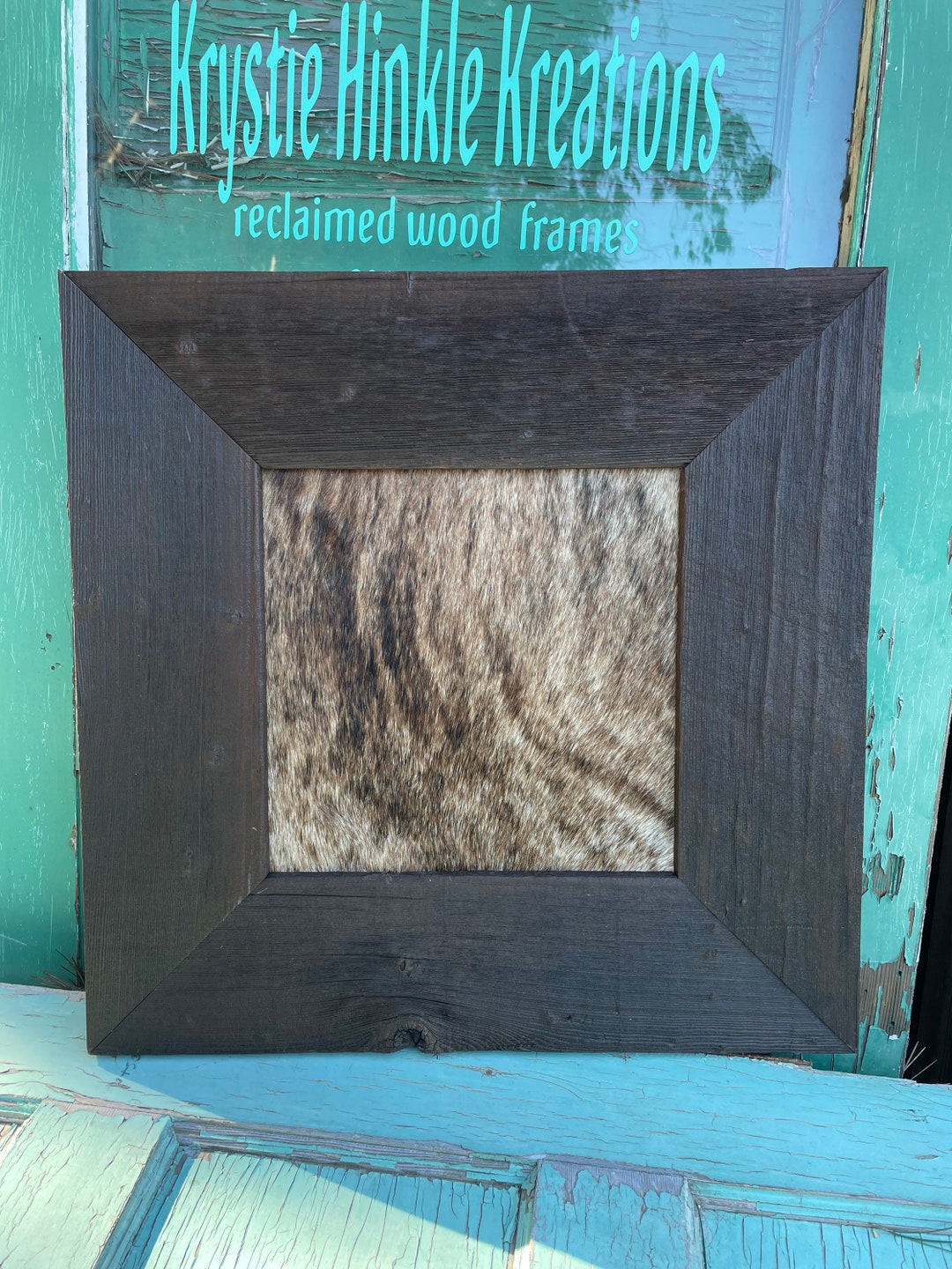 Ceremony Branding Cowhide Frame - Etsy