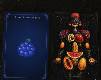 Mindful Journal Prompt Cards | Self Reflection Questions | Blueberry Edition | 54 Card