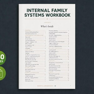IFS Workbook, Internal Family Systems Worksheets, Parts & Self-Leadership Wheel Printable, Parts Mapping Template, Therapy Resources PDF image 3