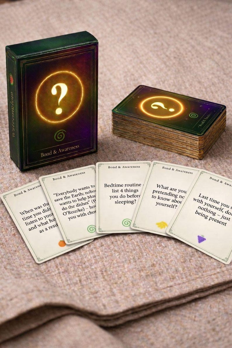 Truth & Icebreaker Card Game Bundle PDF — 108 Printable Deep Questions ...