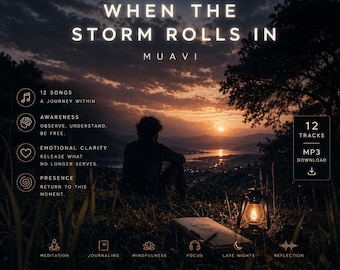 Ambient Meditation Music Download | When the Storm Rolls In | Reflective Indie Album for Calm, Focus, Presence | MP3