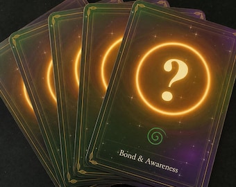 216 Spiritual Reflection Prompt Cards | Ritual, Grounding Inner Work | Strawberry Orange & Mango Cherry | Mega Deck