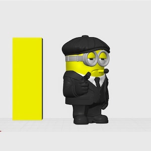 Thomas Shelby 3D Figure STL, Peaky Blinders Minion,  Gangster Style Collectible (3MF)