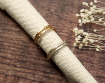 Wrap/Twist Ring | Gold Filled | Sterling Silver |