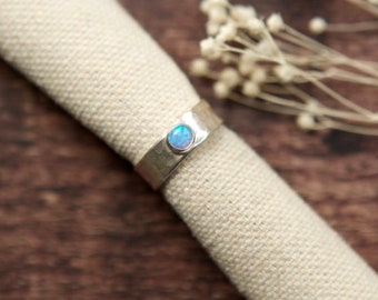 Adjustable Stone Setting Toe Ring Sterling Silver