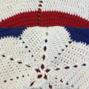 Superhero Crochet Pattern Baby Blanket Instant Download-Inspired by Captain America image 4