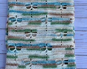 Handmade Baby Blanket Dragonfly Woodland Blanket Ready Made