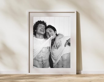Heated Rivalry Poster, MM Romance Print, LGBTQ Sports Art (Digital Download)