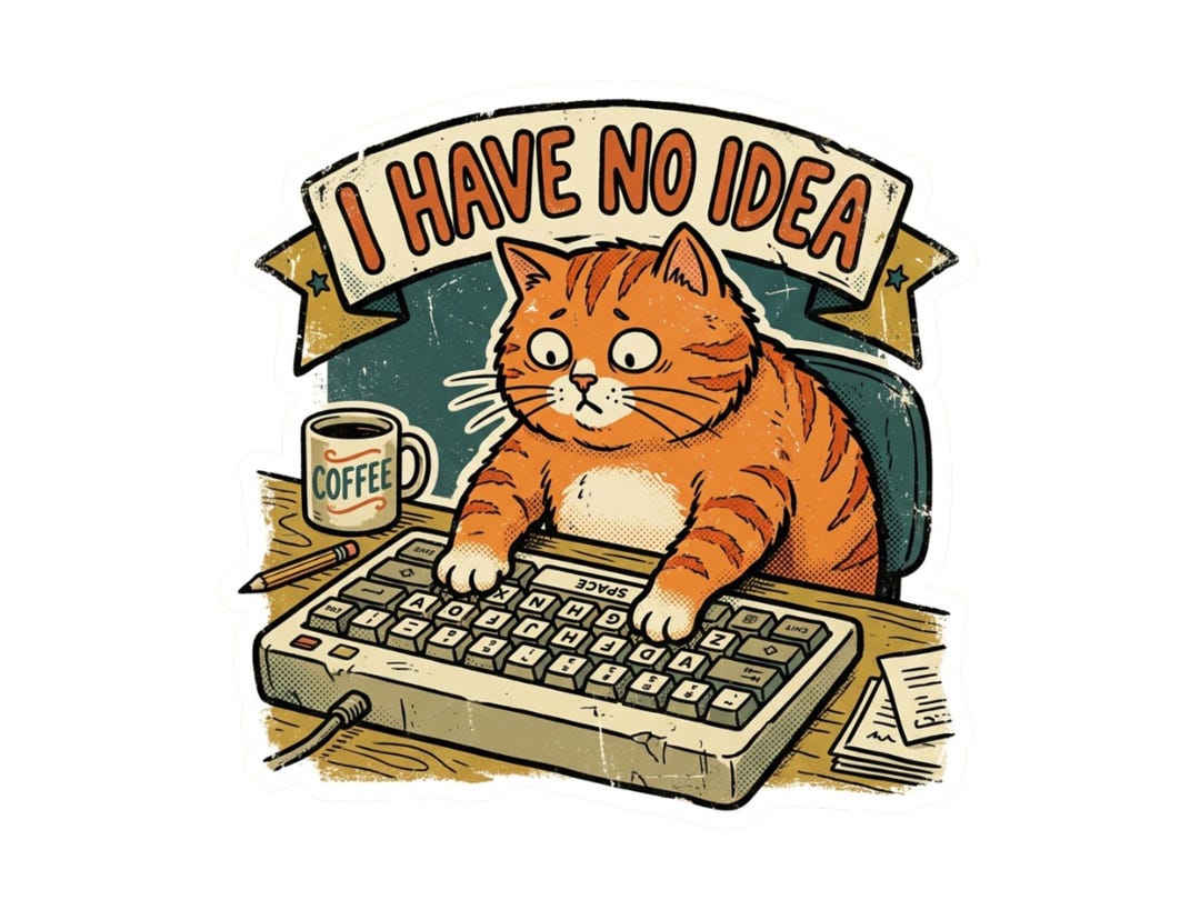Work Sign Grumpy Cat Grumpy Office Cat | Work From Home | Funny Retro Cat Laptop Sticker | I ...