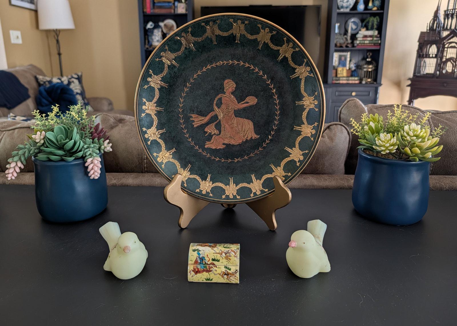 Vintage Hermes Plate - Etsy
