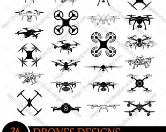 Drone svg Bundle, Drone Clipart, Drone Cricut, Drone silhouette, Drone Vector, Drone T-shirt, Drone cut files, Drone Pilot svg, Aircraft svg