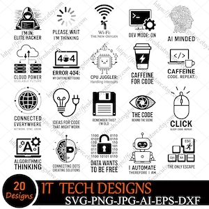 Programmer Coding Quotes svg bundle, programmer t shirt design, computer svg, tech svg, it tech svg, computer designs, computer nerd png