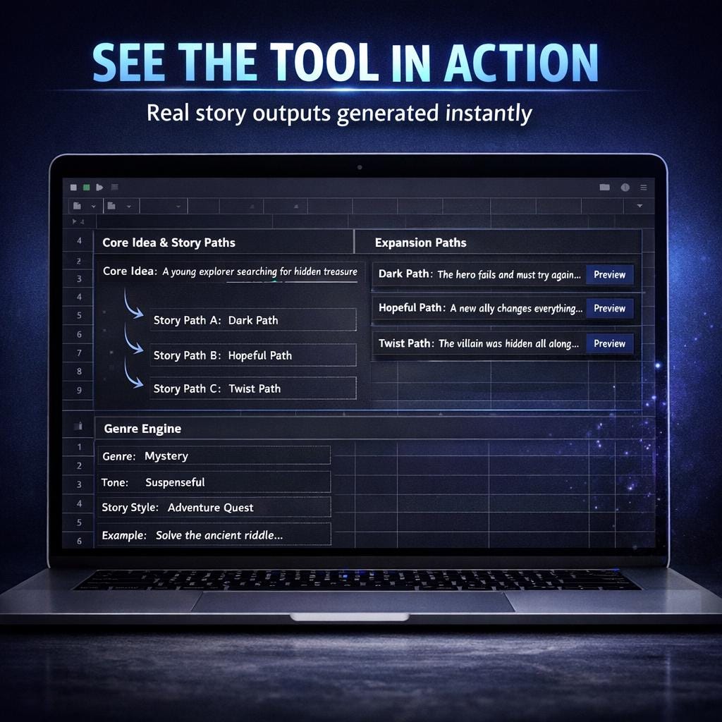 Story Writing System | Plot Builder, Character Creator (digital ...
