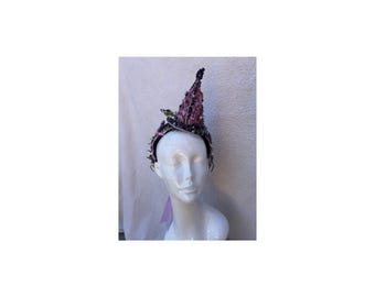 Purple witch crown