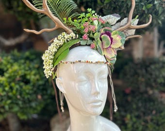 Deer Antlers Headpiece