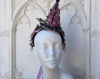 Purple witch crown