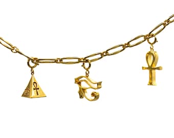 Egyptian Charm Bracelet