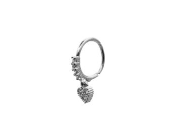 Heart Nose Ring