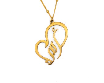 Arabic Calligraphy Mother Necklace