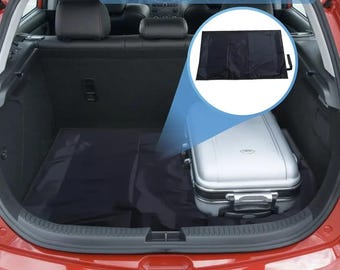 Universal Polyester Cargo Mat Luggage Liner, Water Resistant Pet Mat for Car SUV Trunk Protection