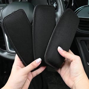 Cojín de rodillas para coche, reposabrazos y consola de puerta, suave apoyo para piernas y codos, cómodo cojín interior para coche.