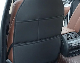 Universal Car Seat Kick Mat, Backseat Protector for Kids and Pets Non Slip Water Resistant Anti Scratch Pad