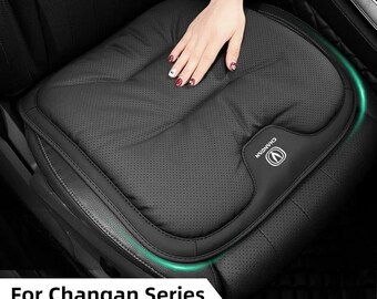 3D Leather Car Seat Cover Cushion, Anti Slip Protector Compatible with Changan CS35 CS55 CS75 CS85